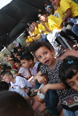A Glimpse of a Performance by the Palestinian Circus School in Jalazone Refugee Camp