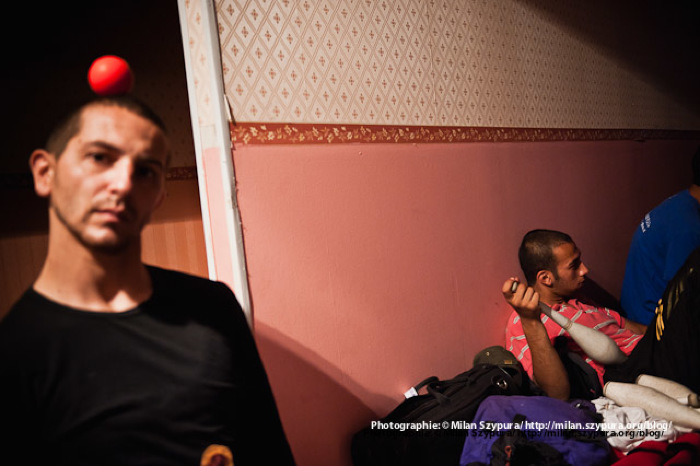 A Glimpse of the Mobile Circus During the Summer of 2011