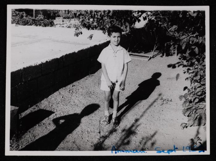 A Child from the Batshoun Family, Amman, 1962
