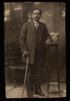 أمين بطشون، يافا، بطاقة بريدية 