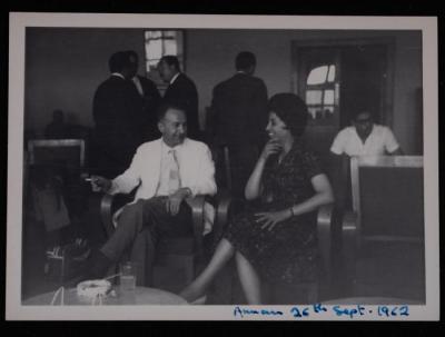 سيدة من عائلة بطشون، عمان، 1962