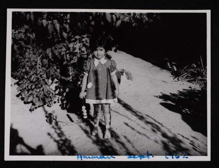 A Child from the Batshoun Family, Amman, 1962