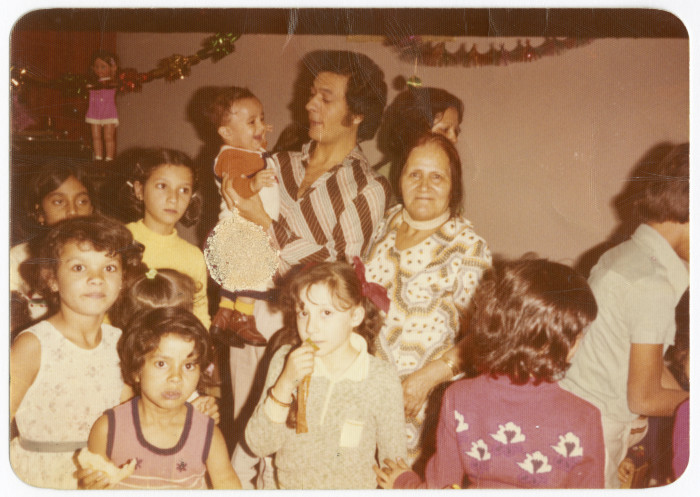Fatima al-Shalabi at a Birthday Party, the 1970s