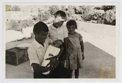 Ziad Yousef and His Siblings, Jordan, 1969-1970