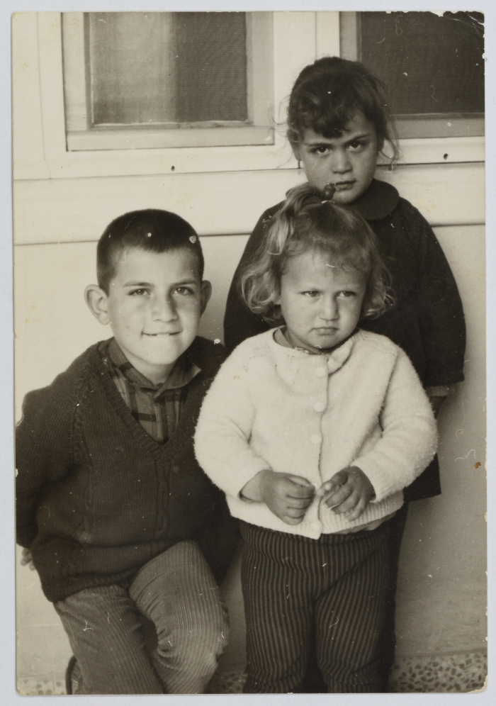 Ziad Yousef and His Sisters, Amman, 1969-1970