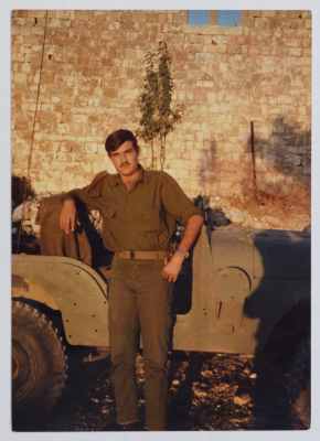 Ziad Yousef During Filming "A Palestinian Wedding", Dayr Ghasana, 1980