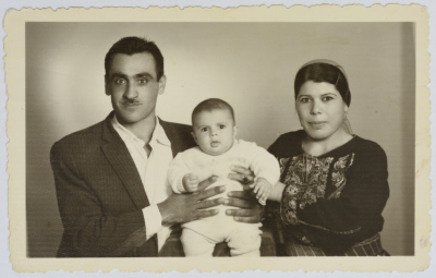 Abderrahman Abdel-Majid and His Family, Lebanon, 1963-1964