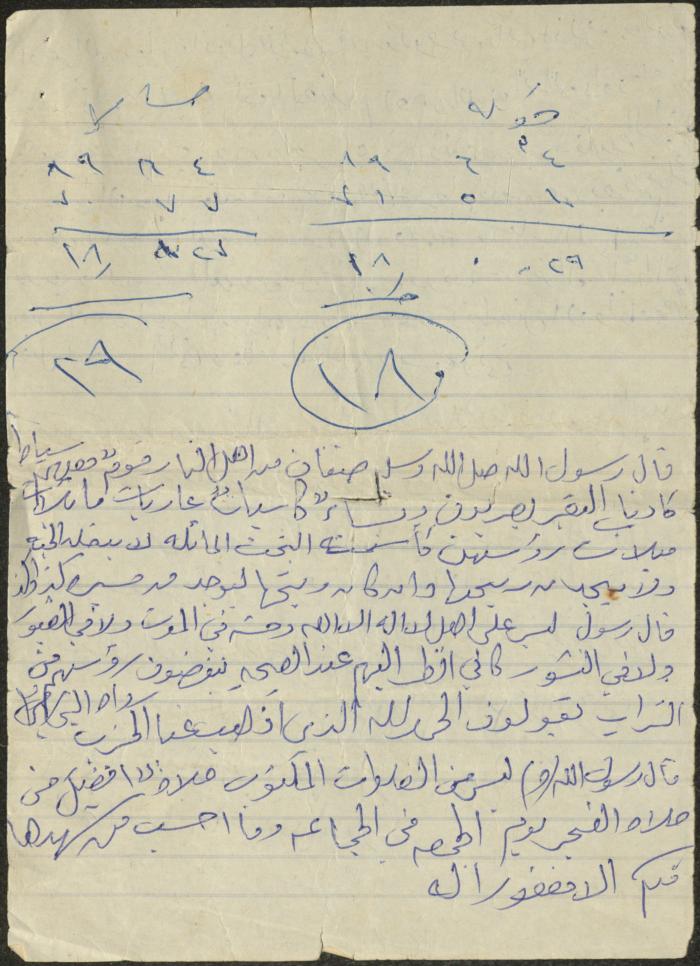 خطبة صلاة جمعة للخطيب سعادة المراشدة، عقربا