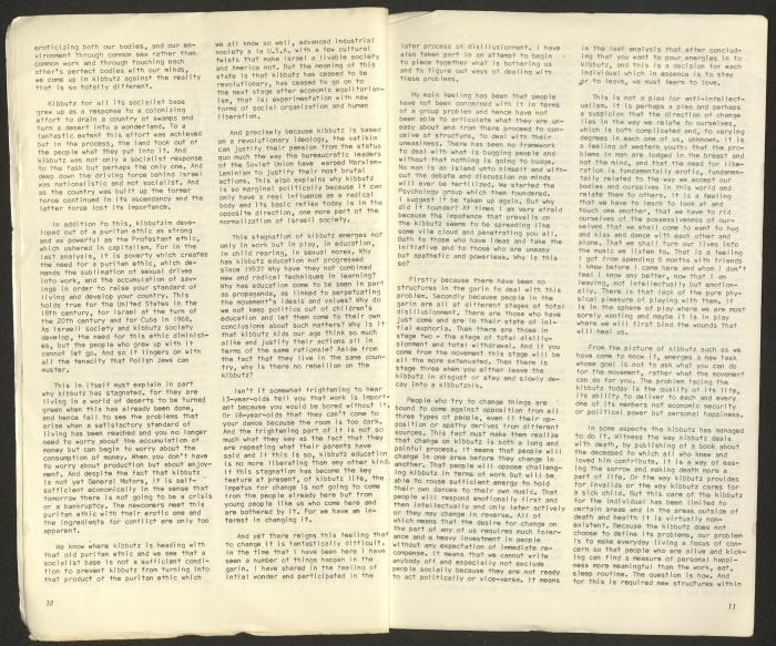 العدد الرابع من نشرة إخبارية للرابطة التقدمية لمتحدثي الإنجليزية، 1969