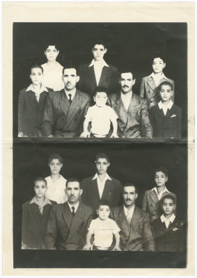 Members of the al-Qasim Family, Jerusalem, the 1950s