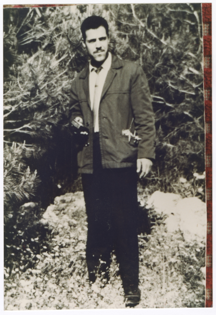 عمر محمود القاسم في الطبيعة، أوائل ستينيات القرن العشرين