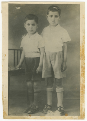Adnan and Omar al-Qasim, Jerusalem, the Early 1950s 