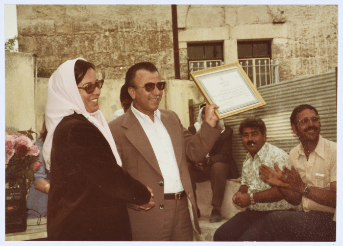 Sour Baher Charitable Society Awards Amin al-Khatib 