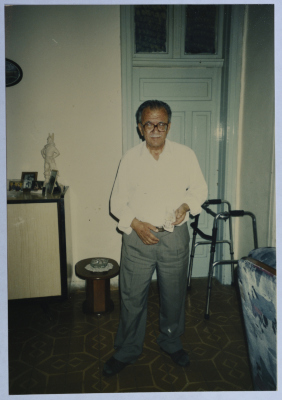 Amin al-Khatib in his House in Jerusalem 