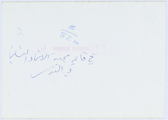 Amin al-Khatib at the Arab Palestinian Women's Union