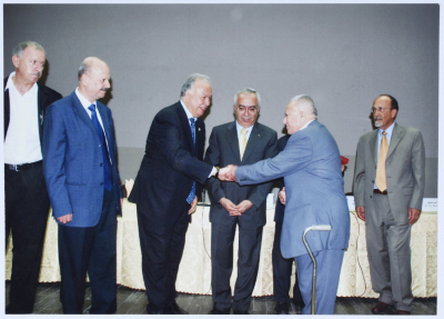 Birzeit University Awards Amin al-Khatib 