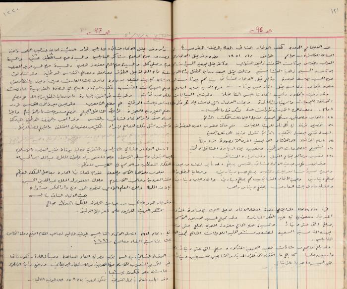  محاضر اجتماع الهيئة الإدارية لجمعية الاتحاد النسائي العربي، نابلس، 1945 - 1953