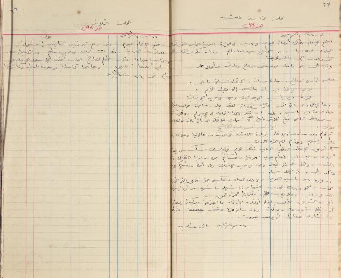  محاضر اجتماع الهيئة الإدارية لجمعية الاتحاد النسائي العربي، نابلس، 1945 - 1953