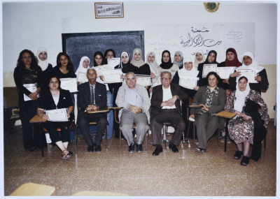 Amin al-Khatib at the PMP Graduation Ceremony 