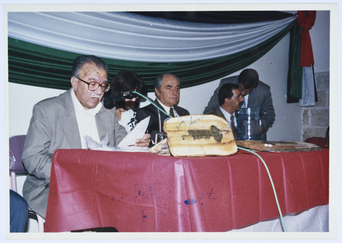 Amin al-Khatib and Faisal Husseini