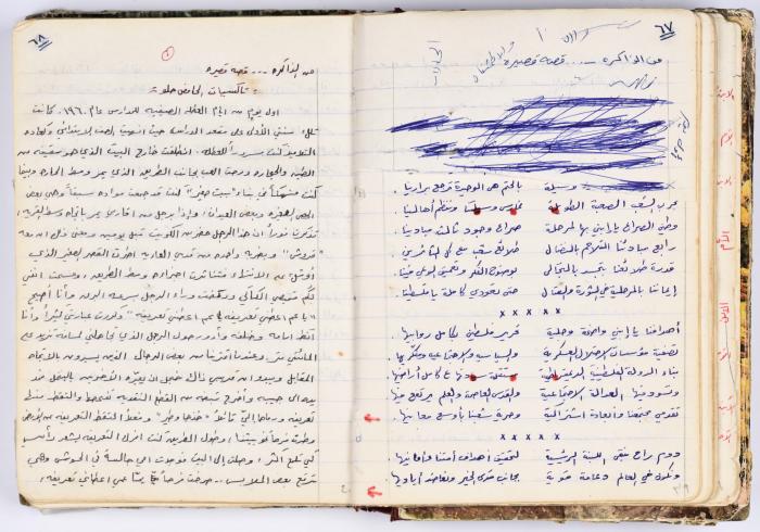 A collection of poems written and compiled by Omar Saleh Al Barghouthi when he was in prison