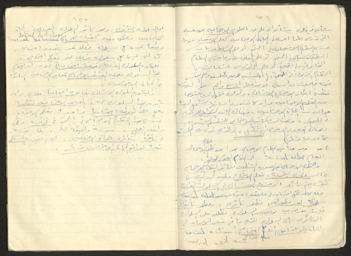 دفتر محاضرات ماجدة المصري، 1960 - 70 