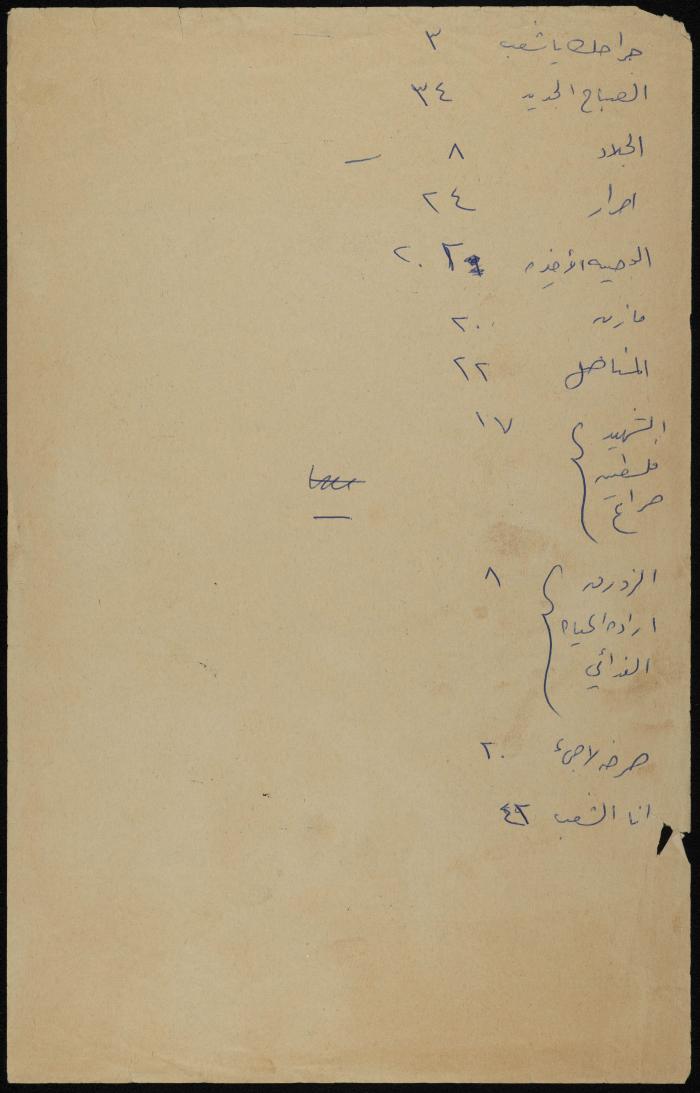 برنامج حفل 