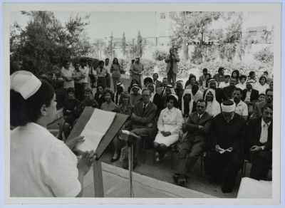 Amin al-Khatib at al-Makassed Charitable Hospital