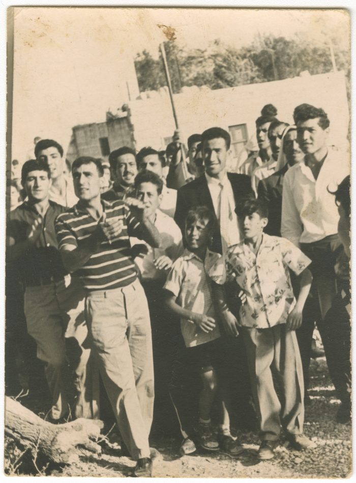 A photograph of the wedding of Musa Mohammad Khalil
