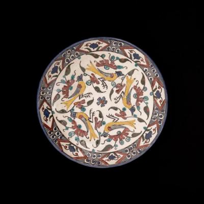 Armenian ceramics plate production of Joint Workshop - Jerusalem, 1921–1948