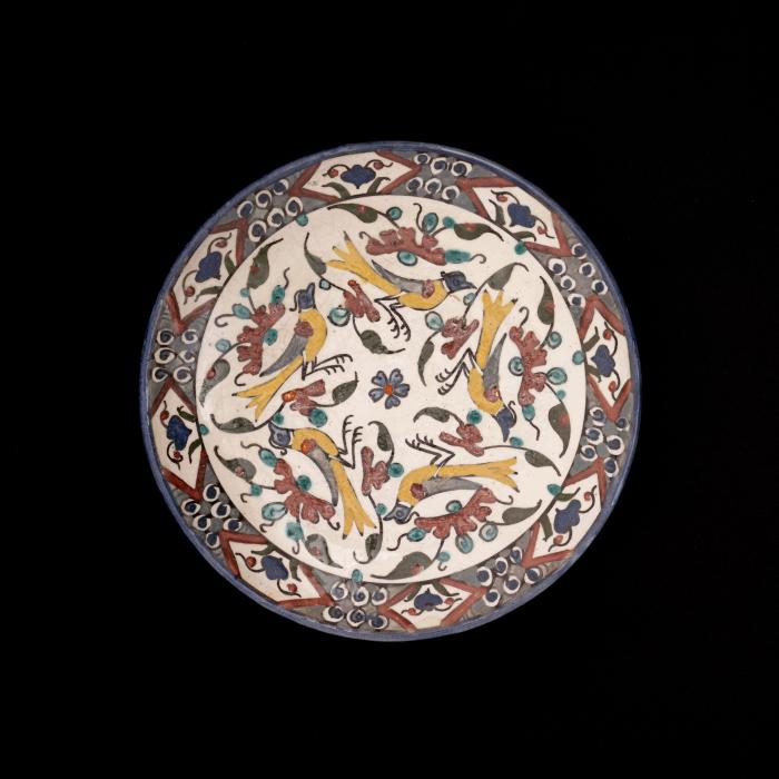 Armenian ceramics plate production of Joint Workshop - Jerusalem, 1921–1948