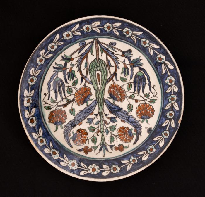 Armenian ceramics plate production of Joint Workshop - Jerusalem, 1921–1948