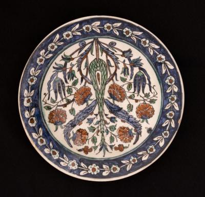 Armenian ceramics plate production of Joint Workshop - Jerusalem, 1921–1948