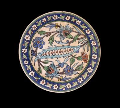 Armenian ceramics plate production of Joint Workshop - Jerusalem, 1921–1948