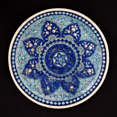 Armenian ceramics plate production of Joint Workshop - Jerusalem, 1921–1948