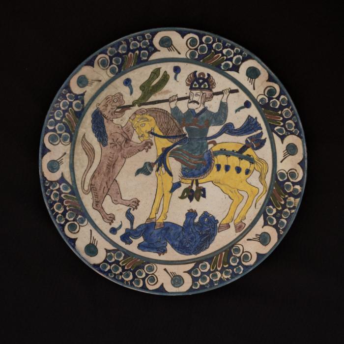 Armenian ceramics plate production of Joint Workshop - Jerusalem, 1921–1948