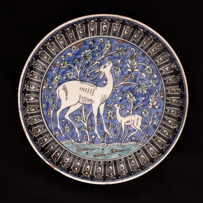 Armenian ceramics plate production of Joint Workshop - Jerusalem, 1921–1948
