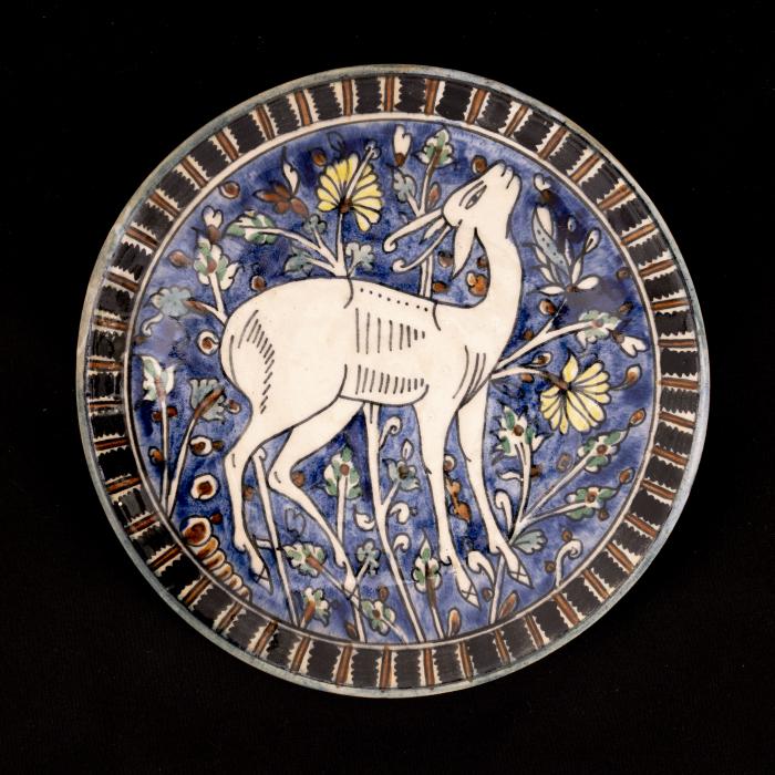 Armenian ceramics plate production of Joint Workshop - Jerusalem, 1921–1948