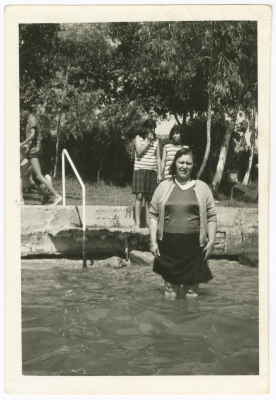 Fatima Othman al-Shalabi on a Trip, Tiberias, 8 April 1968