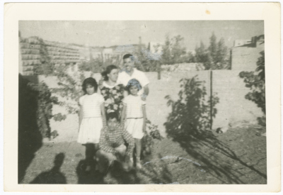أفراد من عائلة القاسم، القدس، ستينيات القرن العشرين