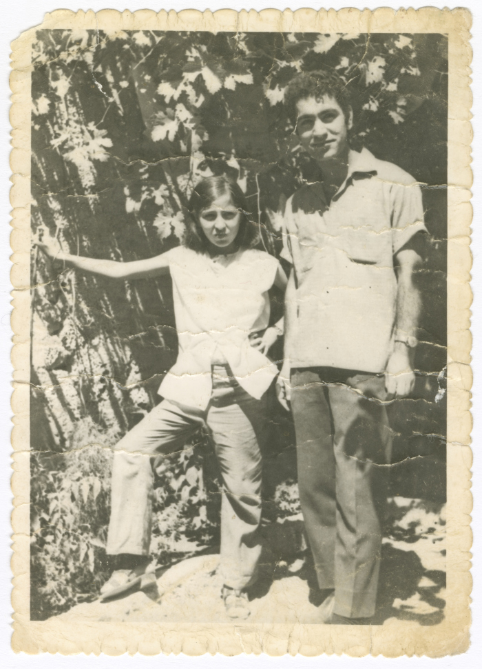 Ahmad and Amal al-Qasim, Jerusalem, the Early 1970s