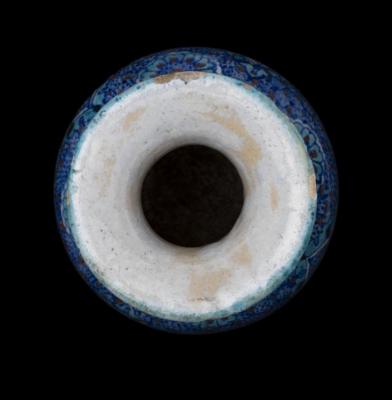 Armenian ceramic vase produced by the Dome of the Rock Tile Workshop, Jerusalem, 1919-1948