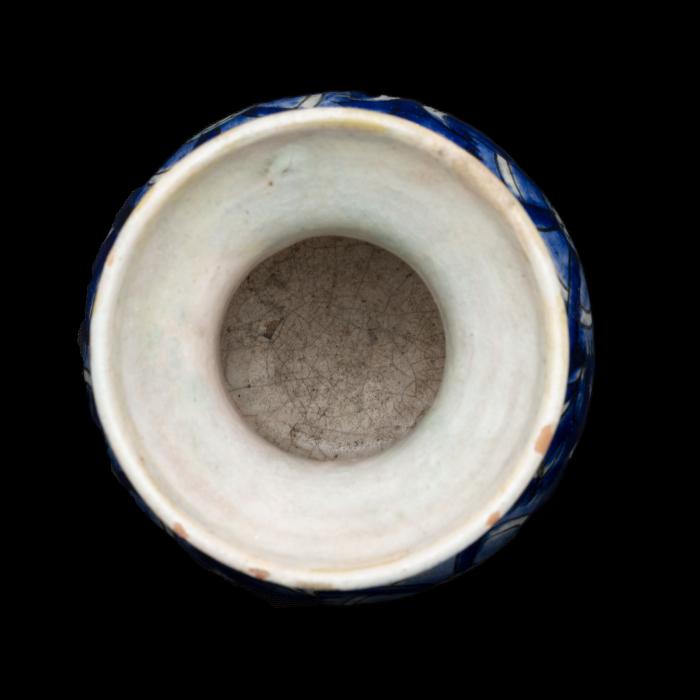 Armenian ceramic vase produced by the Dome of the Rock Tile Workshop , Jerusalem, 1919-1948