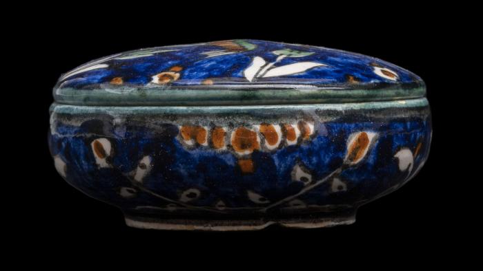 Armenian ceramics serving bowl production of Joint Workshop - Jerusalem, 1921–1948
