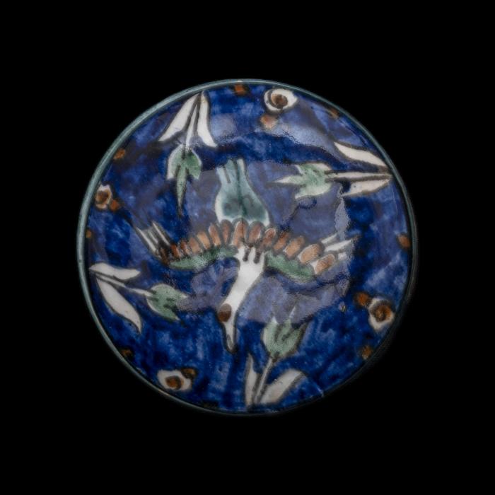 Armenian ceramics serving bowl production of Joint Workshop - Jerusalem, 1921–1948