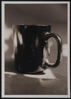 The Cup of Shaheed Rami Gharrah Displayed at the "100 Shaheeds - 100 Lives" Exhibition, Feb 2001