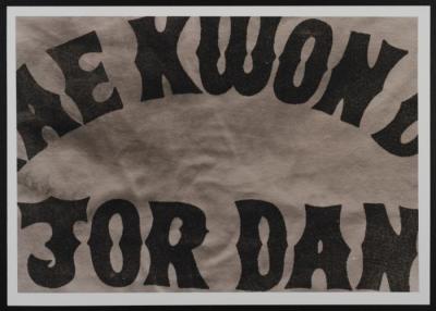 Tae kwan Do suit of Shaheed Muhammad Al-Zama