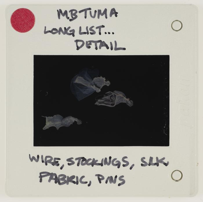 'Long List' is an artwork by the artist Mary Tuma, 1990s