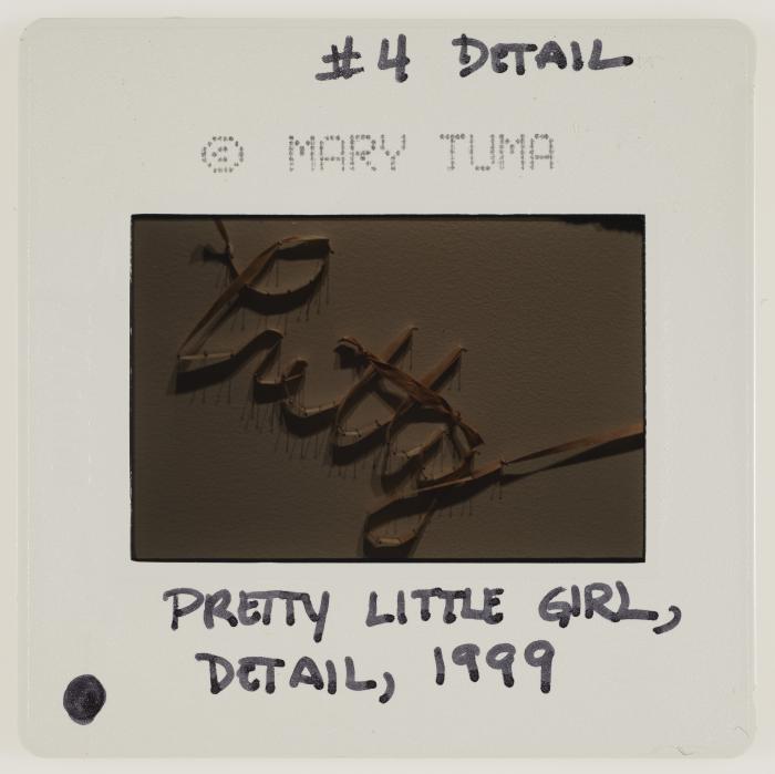 Pretty Little Girl' is an artwork by the artist Mary Tuma, 1999