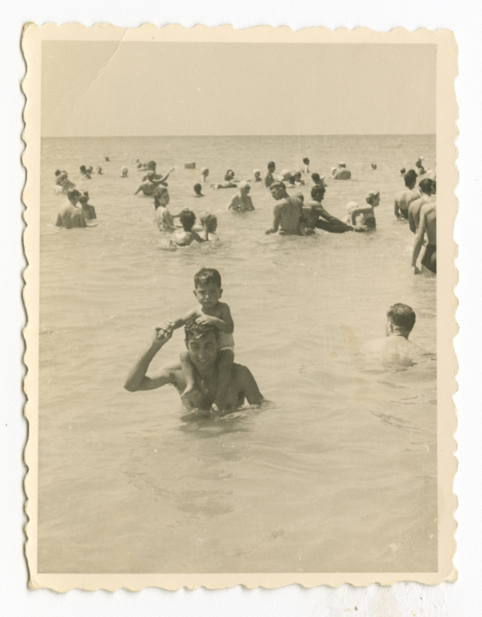 Kamal Subhi with Khalil Subhi in Tantura